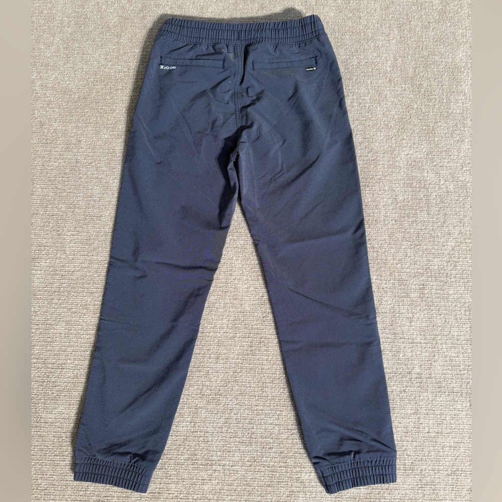 Hurley NWT Boys Blue Midnight Navy H2O-Dri Trek Athletic Joggers - Size Small - Picture 3 of 5